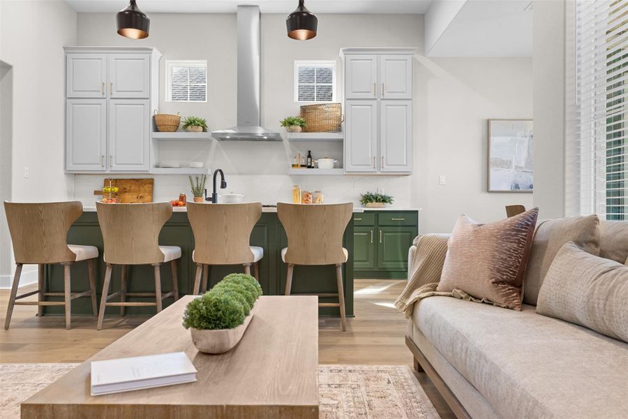 Furnished interior view inside a new home in , Bryan (Image 8).