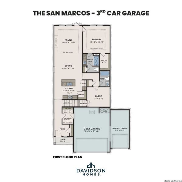 2D floor plan layout of this home in Rayburn Valley, San Antonio, TX (Image 3). 2D floor plan layout of this home in Rayburn Valley, San Antonio, TX (Image 3).