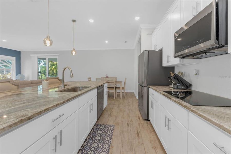 Furnished interior view inside a new home in , Punta Gorda (Image 14).