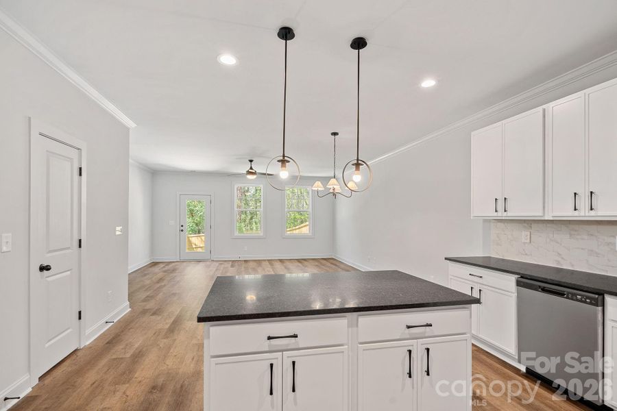 Furnished interior view inside a new home in , Charlotte (Image 8).