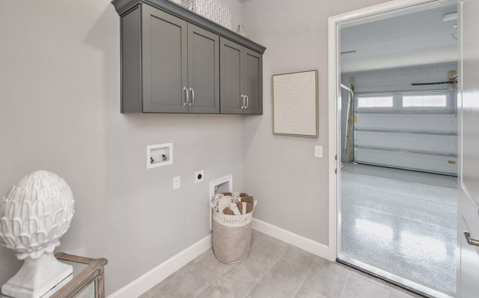 Furnished interior view inside a new home in Woodhaven, Port Orange (Image 26).