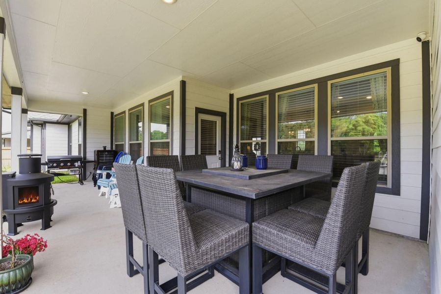 Exterior details and patio area of a home in , Cleveland (Image 25).