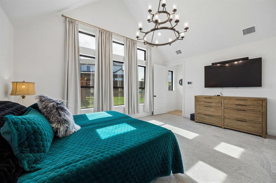 Furnished interior view inside a new home in , Fort Worth (Image 17).
