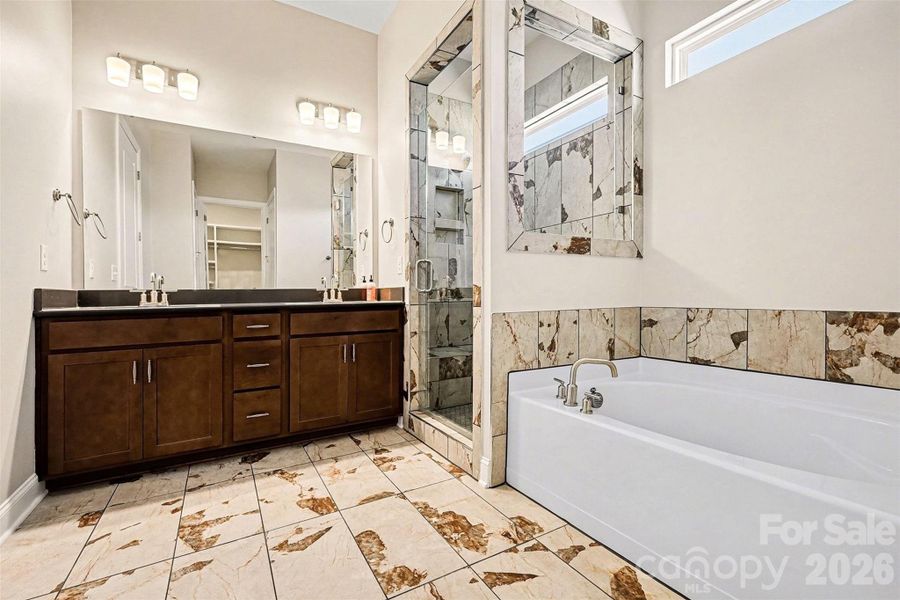 Furnished interior view inside a new home in Stafford at Langtree, Mooresville (Image 7).