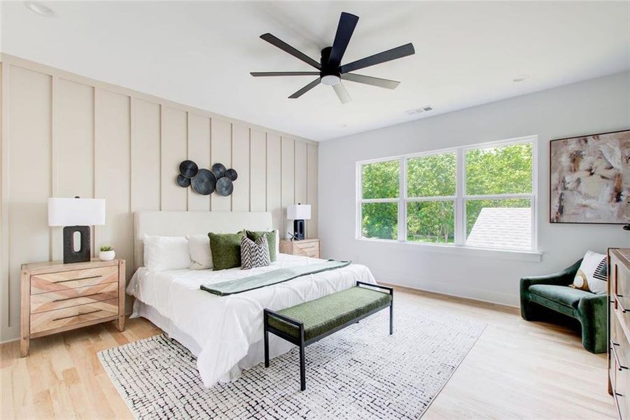 Furnished interior view inside a new home in , Tucker (Image 16).