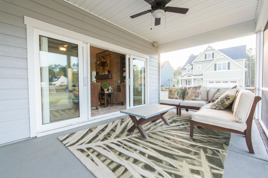 Representative furnished interior of a home built from the Helmsley by Bill Clark Homes in The Sanctuary at Sunset Beach, Sunset Beach (Image 98). Representative furnished interior of a home built from the Helmsley by Bill Clark Homes in The Sanctuary at Sunset Beach, Sunset Beach (Image 98).
