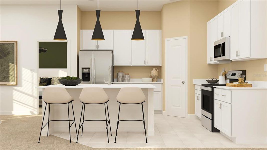 Furnished interior view inside a new home in Wellen Park Golf & Country Club, Venice (Image 11). Furnished interior view inside a new home in Wellen Park Golf & Country Club, Venice (Image 11).