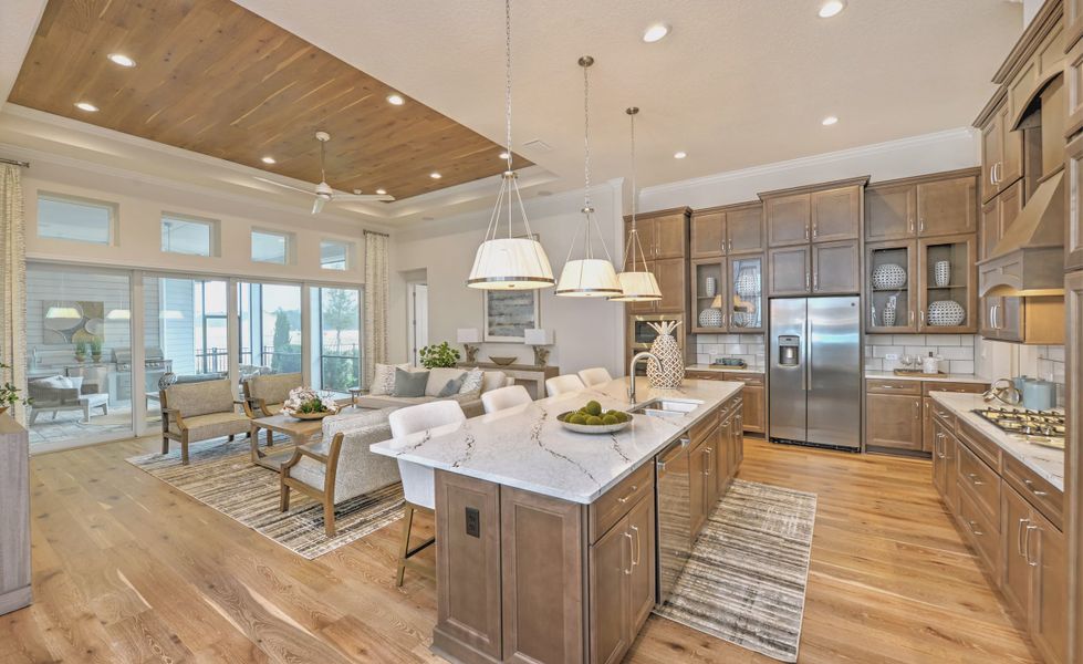 Furnished interior view inside a new home in Seven Pines, Jacksonville (Image 5).