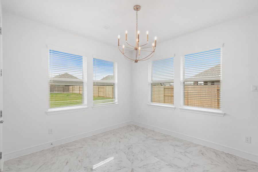 Charming dining area Charming dining area