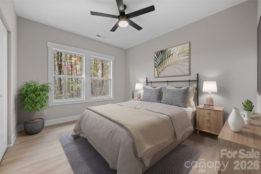 Furnished interior view inside a new home in , Hendersonville (Image 26). Furnished interior view inside a new home in , Hendersonville (Image 26).