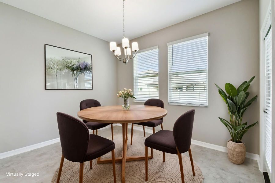 Cafe - Virtually Staged