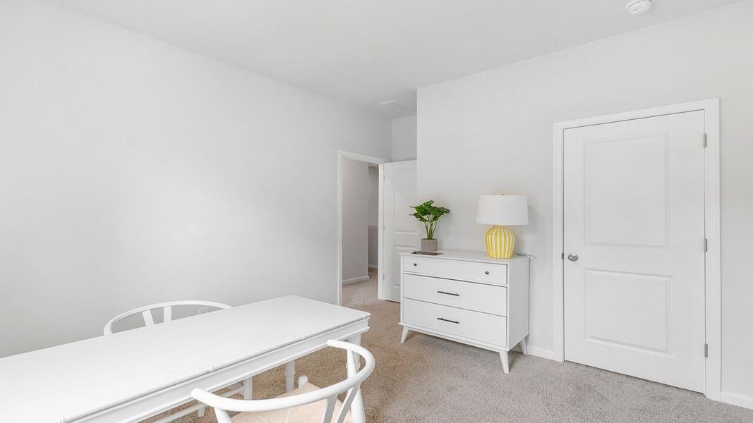 Furnished interior view inside a new home in The Crossing at St. James, Summerville (Image 10).