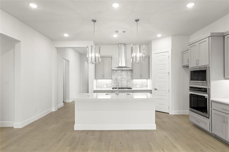 Furnished interior view inside a new home in The Highlands, Rockwall (Image 4).