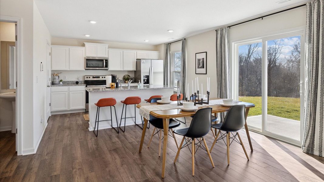 Furnished interior view inside a new home in Hudson Terrace, Bristol (Image 6). Furnished interior view inside a new home in Hudson Terrace, Bristol (Image 6).