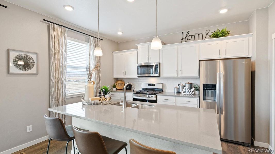 Furnished interior view inside a new home in Timberleaf, Thornton (Image 11).