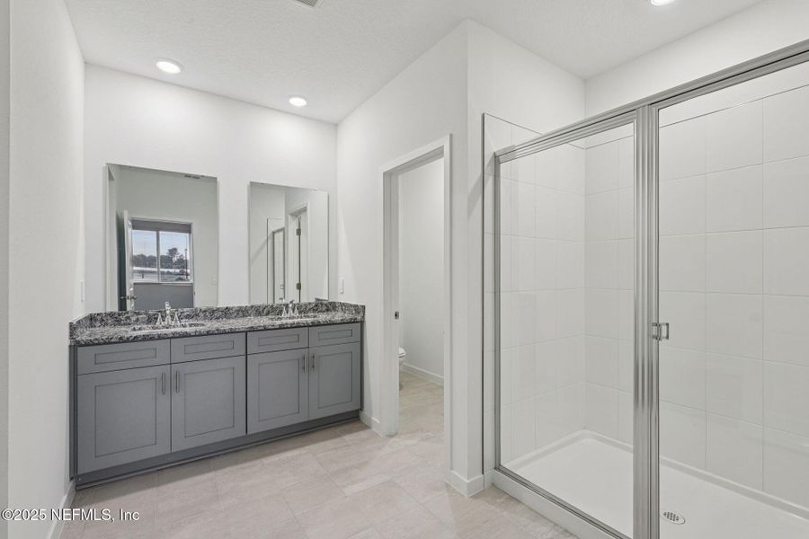 Furnished interior view inside a new home in Azalea Creek, Jacksonville (Image 11).