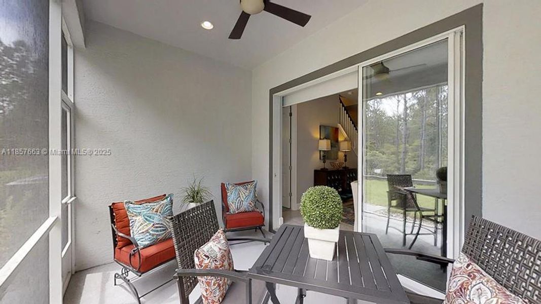 Furnished interior view inside a new home in Westlake Townhomes, Ormond Beach (Image 23).