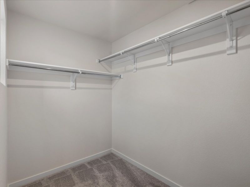 Representative unfurnished interior of a home built from the Brendon by Lokal Homes in Parkside at Victory Ridge, Colorado Springs (Image 12).