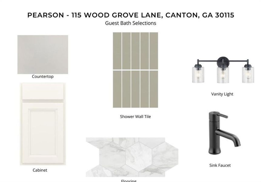 Sample of building materials used in homes in Woodberry, Canton (Image 5).