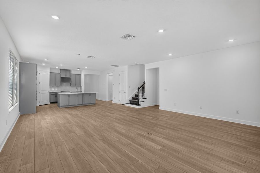 Spacious, unfurnished interior of a new home in Hammock at Two Rivers, Zephyrhills (Image 11). Spacious, unfurnished interior of a new home in Hammock at Two Rivers, Zephyrhills (Image 11).