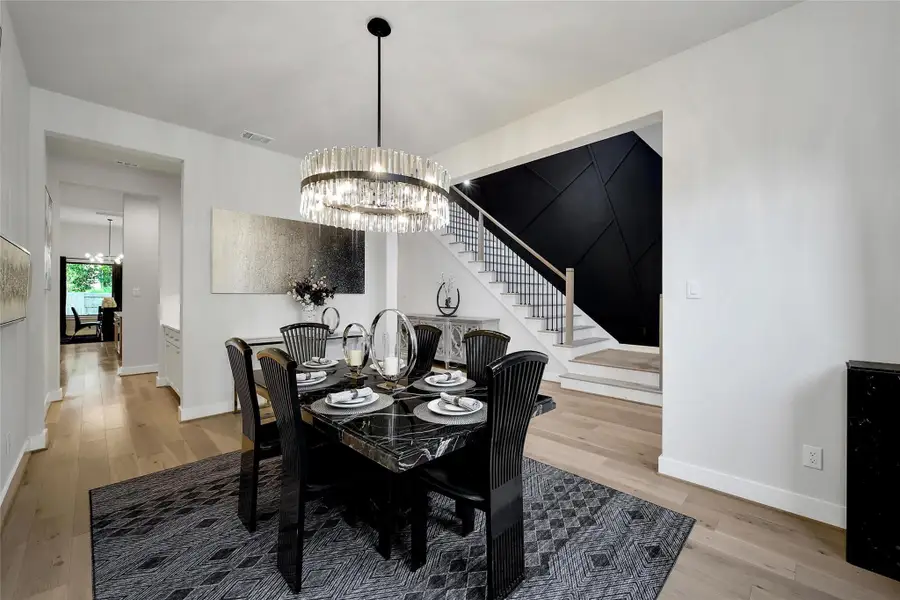 Furnished interior view inside a new home in ARTAVIA, Conroe (Image 30).