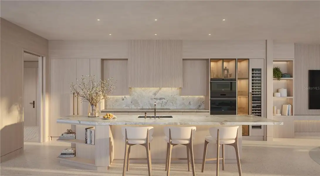 Furnished interior view inside a new home in , St. Petersburg (Image 5).