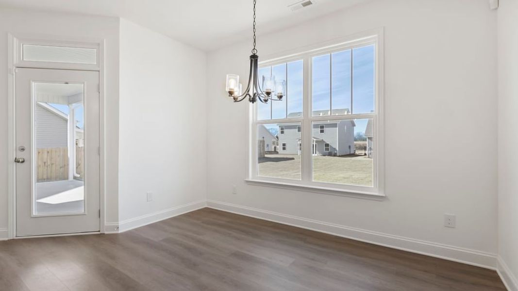 Spacious, unfurnished interior of a new home in Edgewood Estates, Greenville (Image 18). Spacious, unfurnished interior of a new home in Edgewood Estates, Greenville (Image 18).