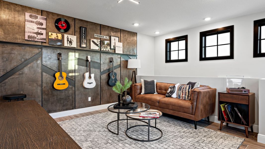 Second Floor Bonus Room - Model shown from sister community