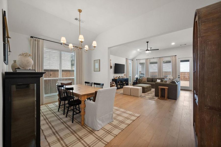 Furnished interior view inside a new home in BridgeWater, Midlothian (Image 31).