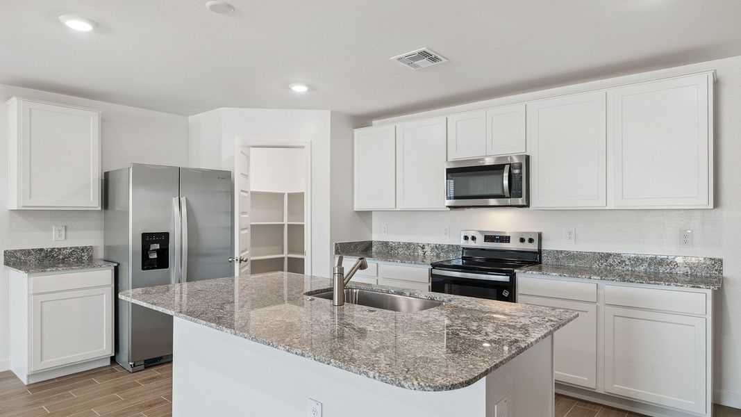 Furnished interior view inside a new home in Remington, Buckeye (Image 9).
