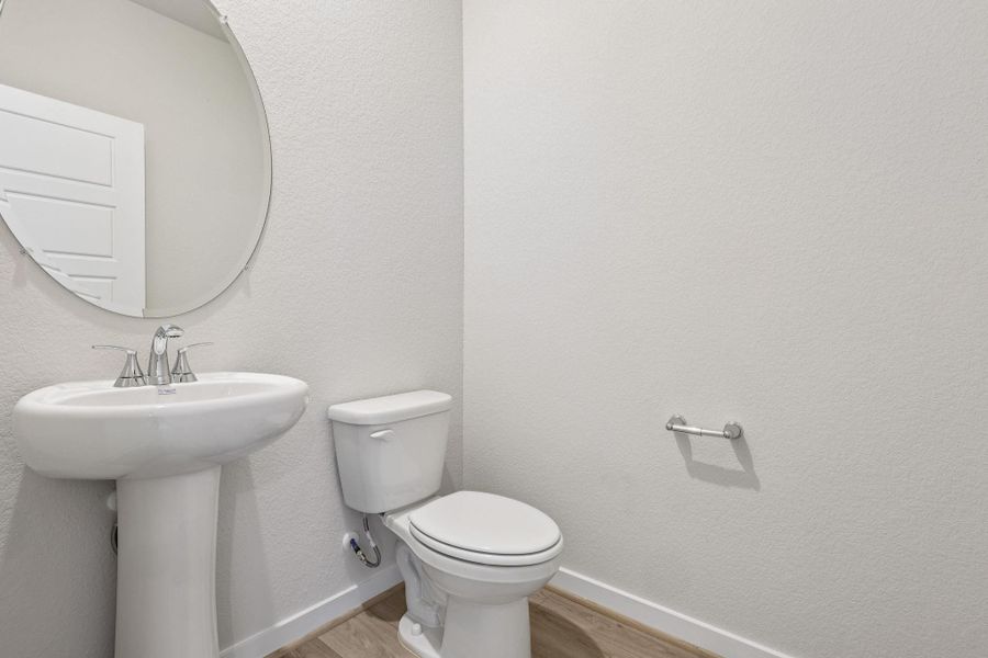 Photo is not of the actual home, but is an inspirational photo of builder’s model home and may depict options, furnishings, and/or decorator features that are not included