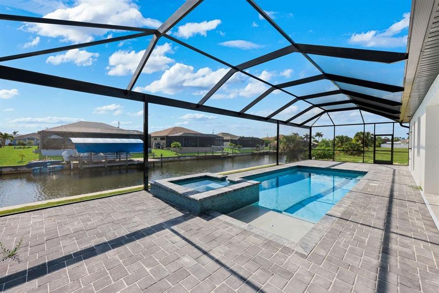 Exterior details and patio area of a home in , Cape Coral (Image 21).