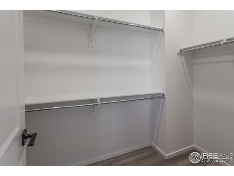 MASTER BEDROOM WALK IN CLOSET