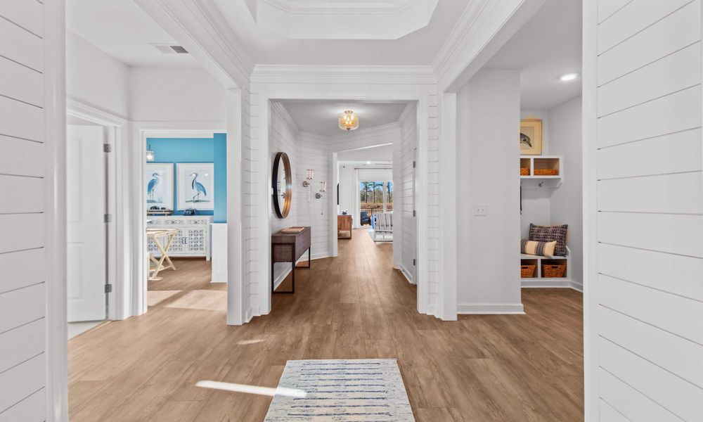 Representative unfurnished interior of a home built from the The Longboard by Chesapeake Homes in Bridgewater - Shorehaven Village, Little River (Image 24).