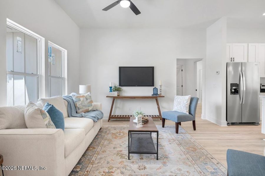 Furnished interior view inside a new home in , Keystone Heights (Image 19).