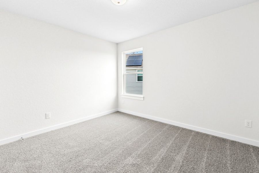 Spacious, unfurnished interior of a new home in Willowbrook, New Braunfels (Image 27). Spacious, unfurnished interior of a new home in Willowbrook, New Braunfels (Image 27).