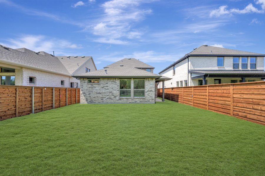 Exterior details and patio area of a home in Solterra - Garden Series, Mesquite (Image 4).