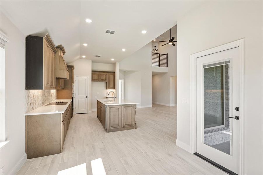 Furnished interior view inside a new home in Mockingbird Hills 60-65, Joshua (Image 8). Furnished interior view inside a new home in Mockingbird Hills 60-65, Joshua (Image 8).
