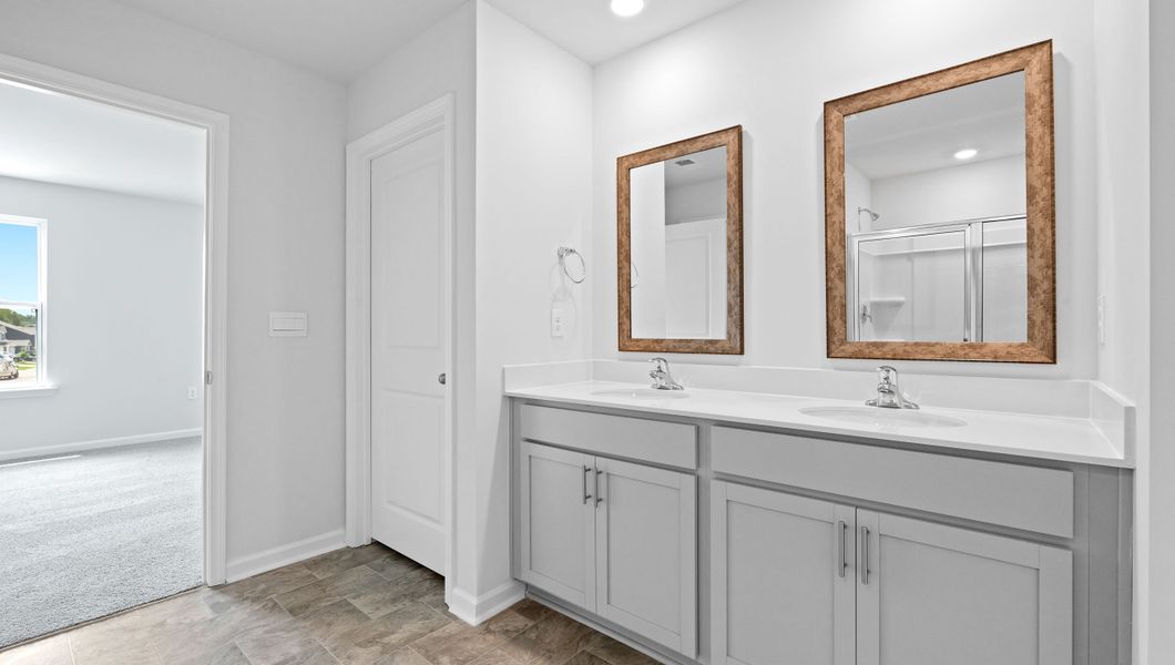 Furnished interior view inside a new home in Baxter Village, Boiling Springs (Image 14).