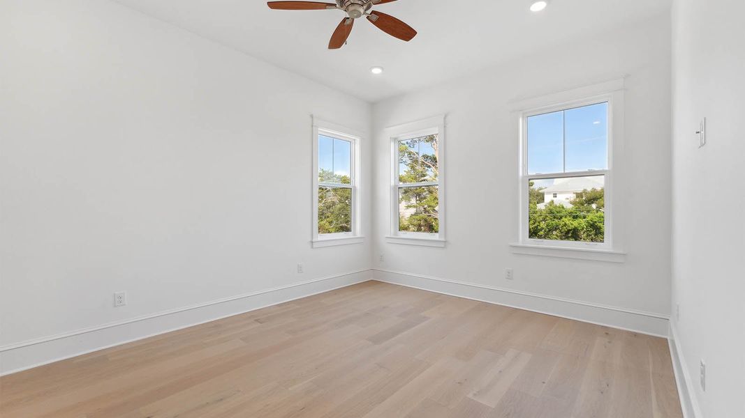 Representative unfurnished interior of a home built from the Cayman by D.R. Horton in Parkside, Santa Rosa Beach (Image 30).