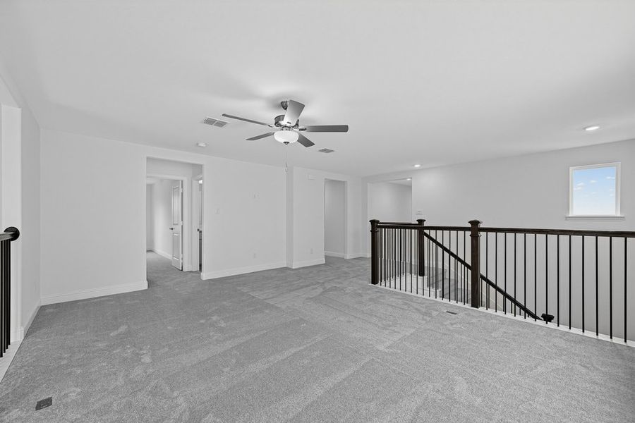Spacious, unfurnished interior of a new home in South Oak, Lakewood Village (Image 26).