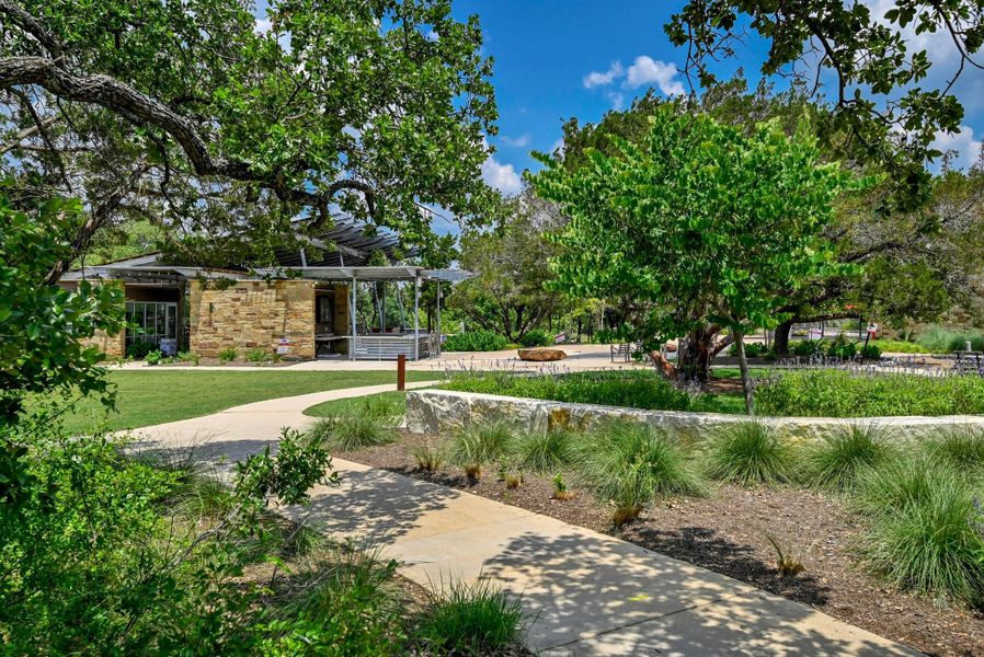 Front exterior of a new home in , Leander, TX, highlighting curb appeal (Image 1). Front exterior of a new home in , Leander, TX, highlighting curb appeal (Image 1).