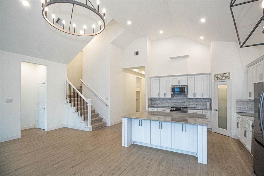 Furnished interior view inside a new home in , Livingston (Image 8). Furnished interior view inside a new home in , Livingston (Image 8).