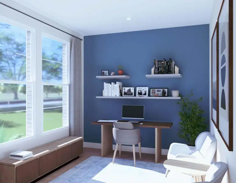 Furnished interior view inside a new home in Everly - 60', Hockley (Image 4). Furnished interior view inside a new home in Everly - 60', Hockley (Image 4).