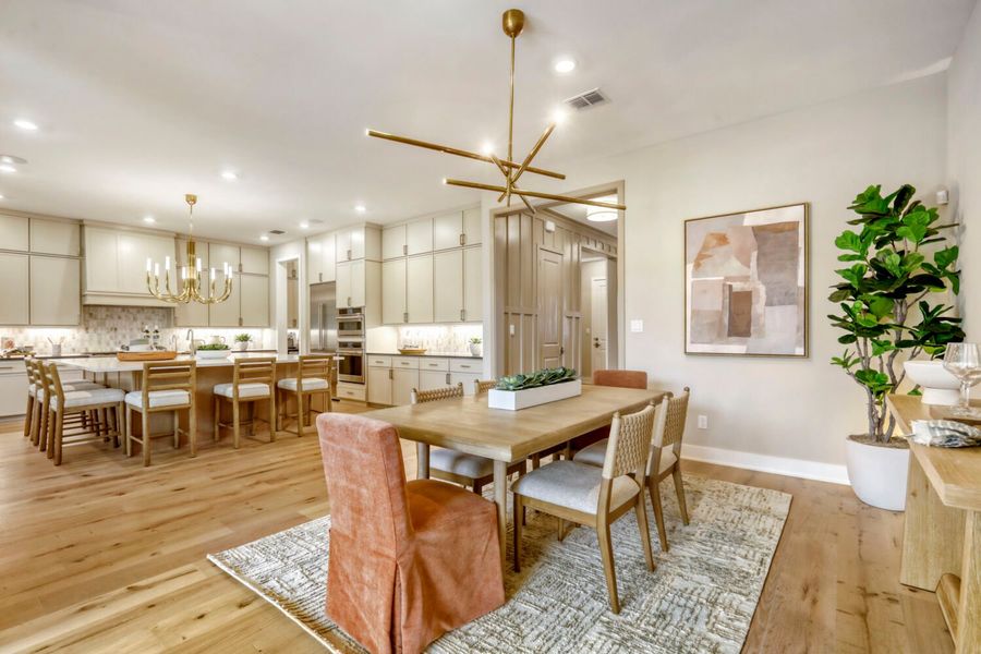 Representative furnished interior of a home built from the 5001 by Risewell Homes in Freedom at Anthem, Kyle (Image 10).
