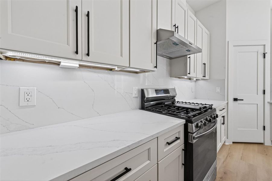 Furnished interior view inside a new home in , Houston (Image 5).