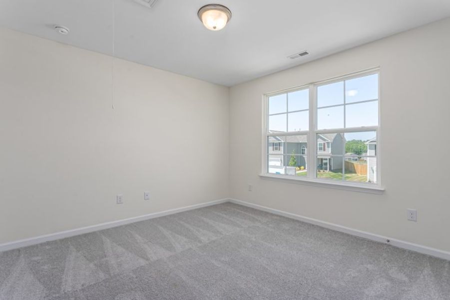 Representative unfurnished interior of a home built from the Dayton by Keystone Homes NC in Avondale, Greensboro (Image 60). Representative unfurnished interior of a home built from the Dayton by Keystone Homes NC in Avondale, Greensboro (Image 60).