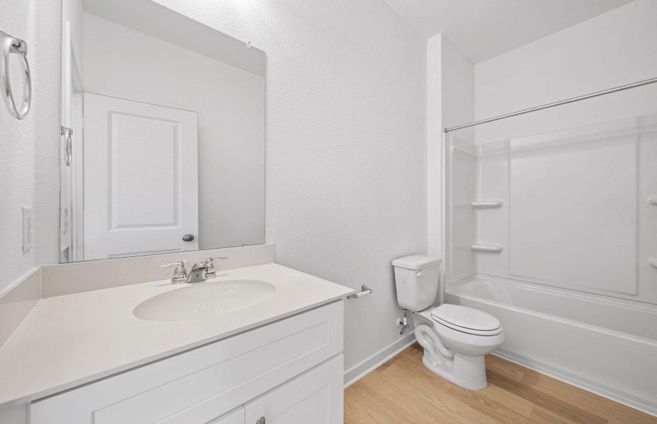 Furnished interior view inside a new home in Sunfield, Buda (Image 4). Furnished interior view inside a new home in Sunfield, Buda (Image 4).