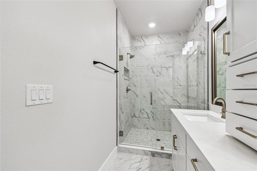 Furnished interior view inside a new home in , Tampa (Image 9).