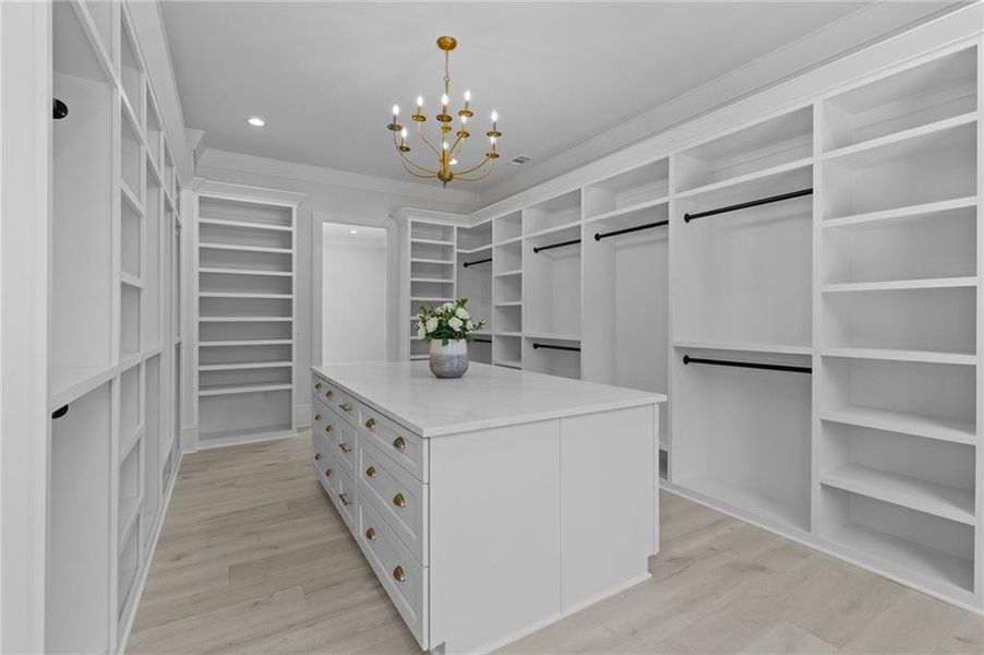 Furnished interior view inside a new home in , Dacula (Image 48).